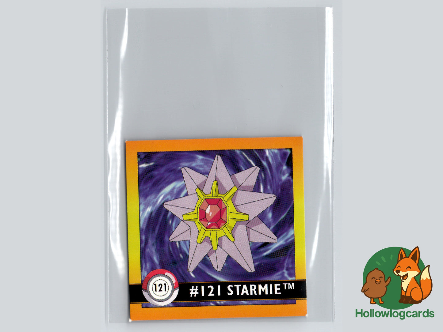 Starmie - 121 - Artbox Sticker - Nintendo