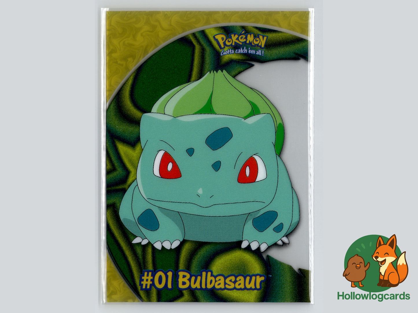 Bulbasaur - TV CLEAR - #01 - Topps