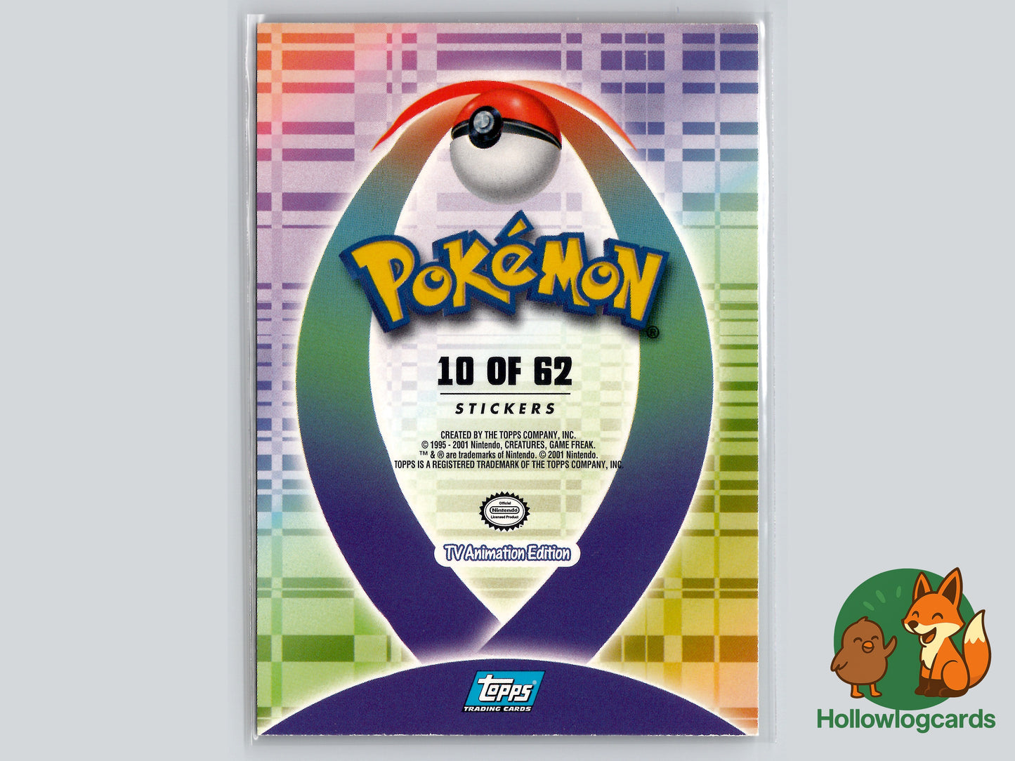 Sentret - #161 - Topps Johto -10 of 62