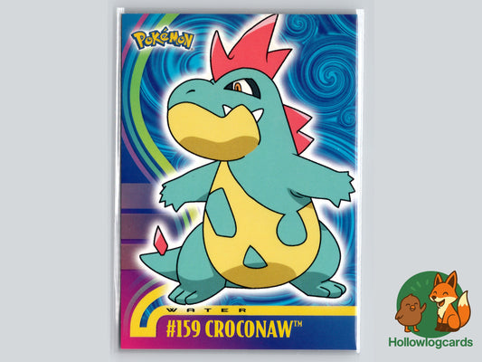 Croconaw - #159 - Topps Johto