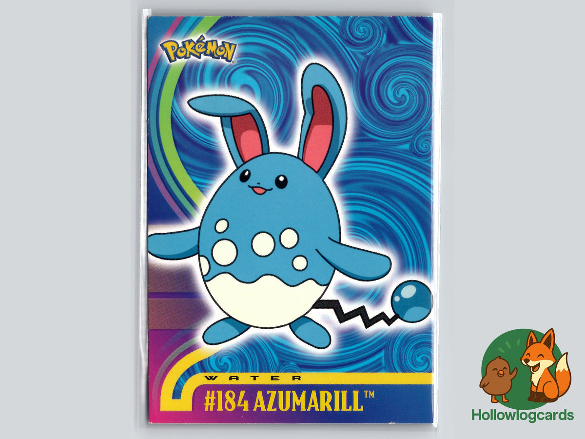 Azumarill - #184 - Topps Johto – Hollowlogcards
