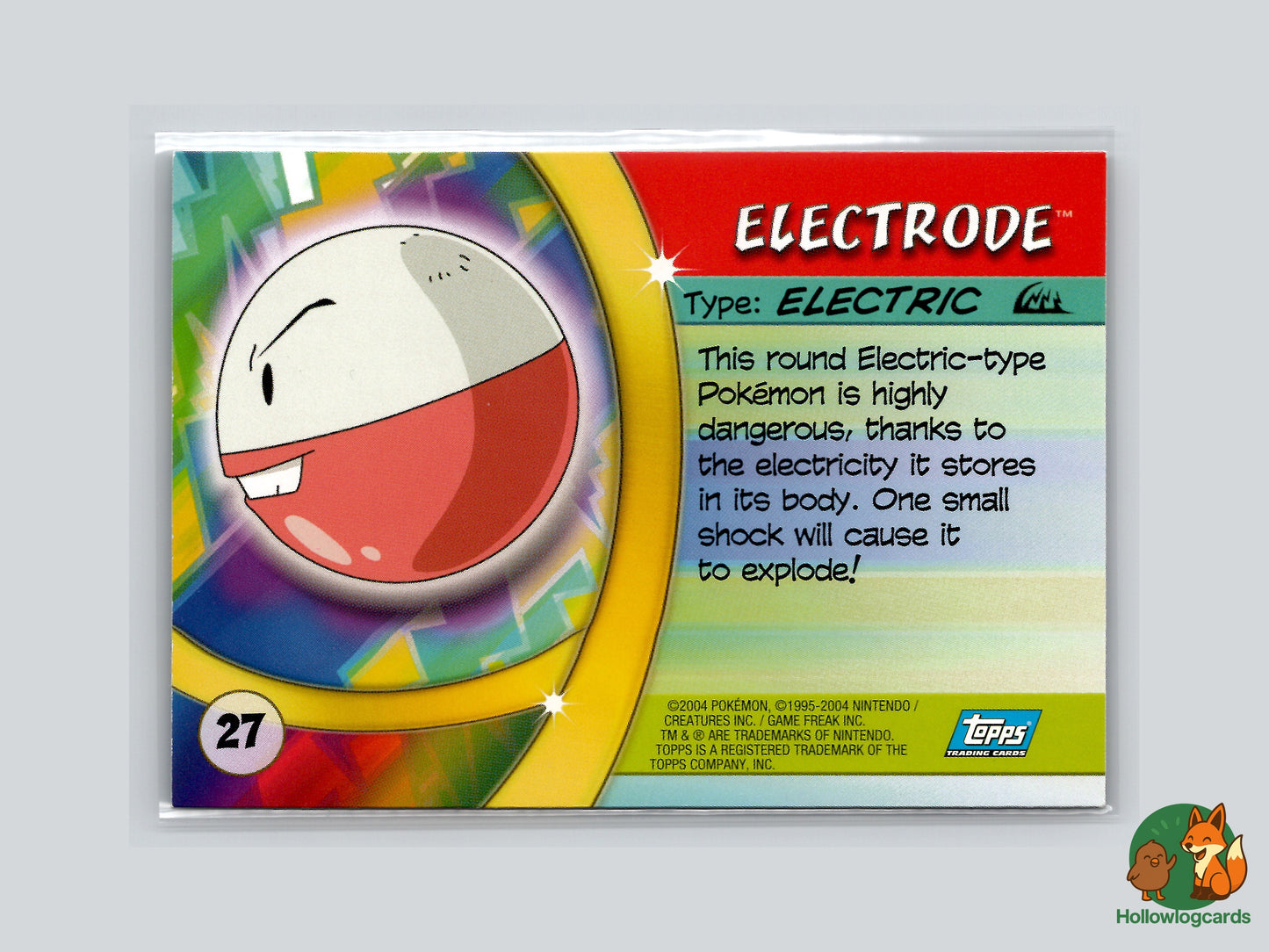 Electrode - #27 - Topps Pokémon Advanced
