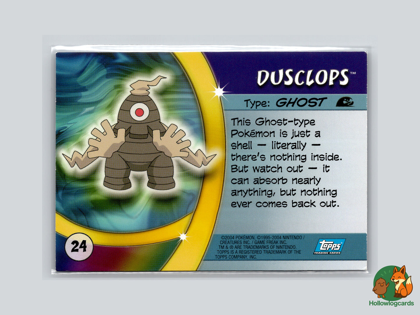 Dusclops - #24 - Topps Pokémon Advanced