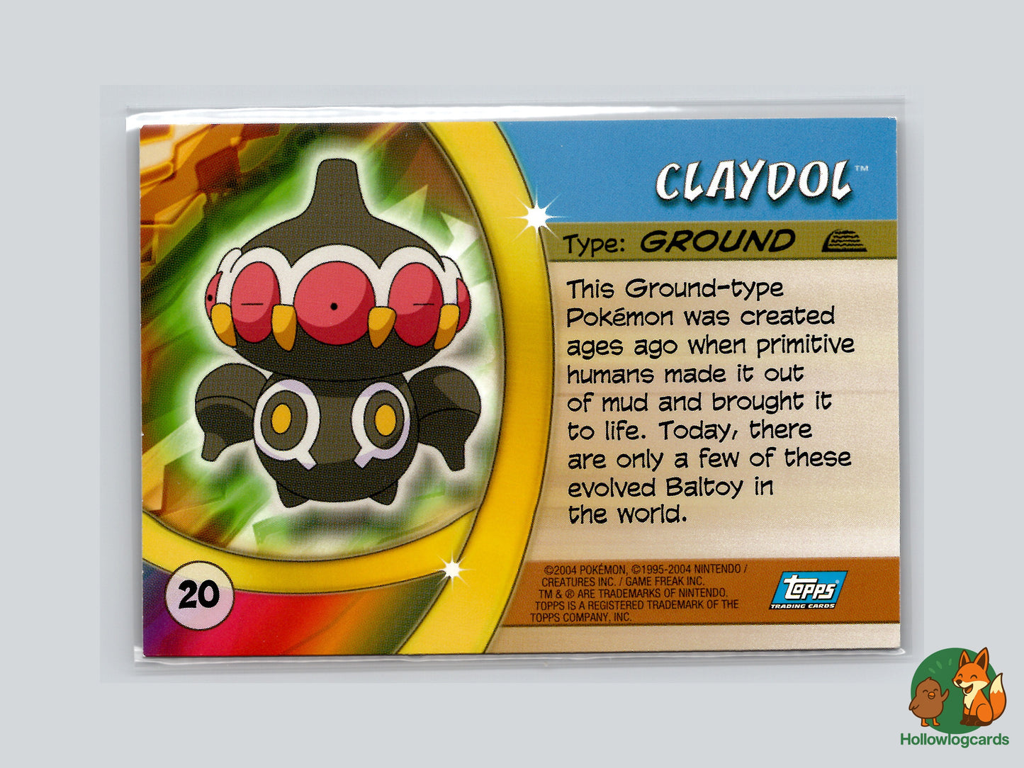 Claydol - #20 - Topps Pokémon Advanced