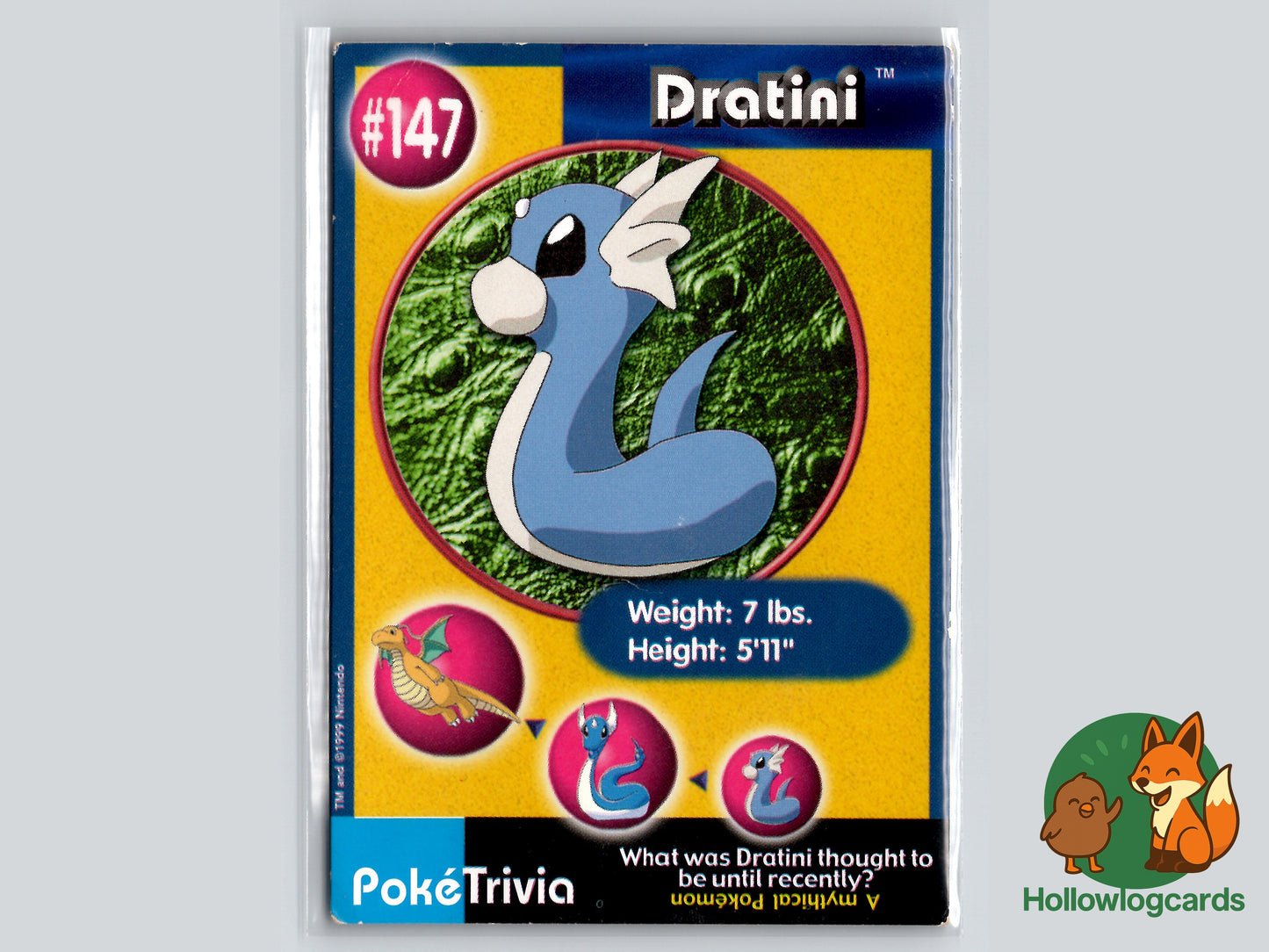 Dratini - #147 - Burger King Promo
