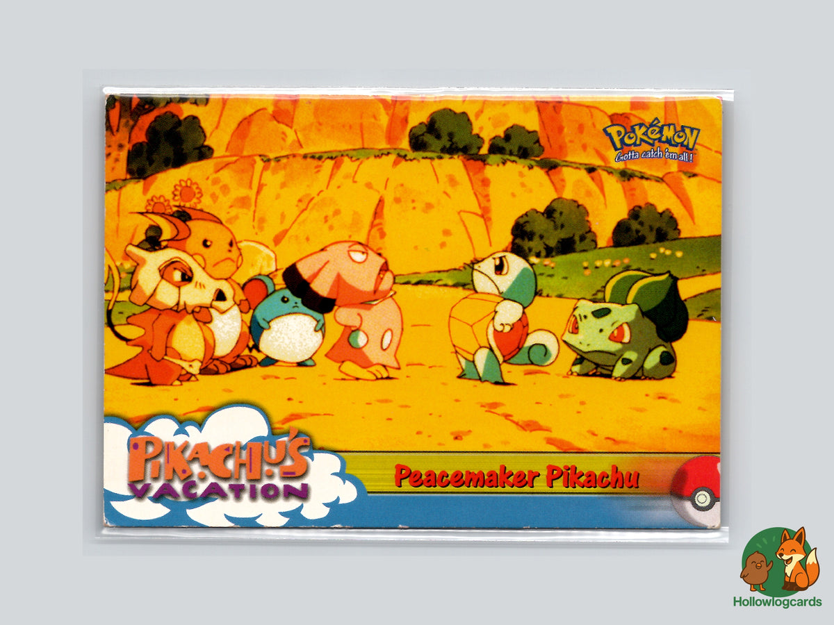 Peacemaker Pikachu [Squirtle Cubone]- #46 - Topps Pikachu’s Vacation ...