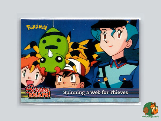 Spinning a Web for Thieves [Spinarak] - #SNAP15 - Topps Screen Snaps