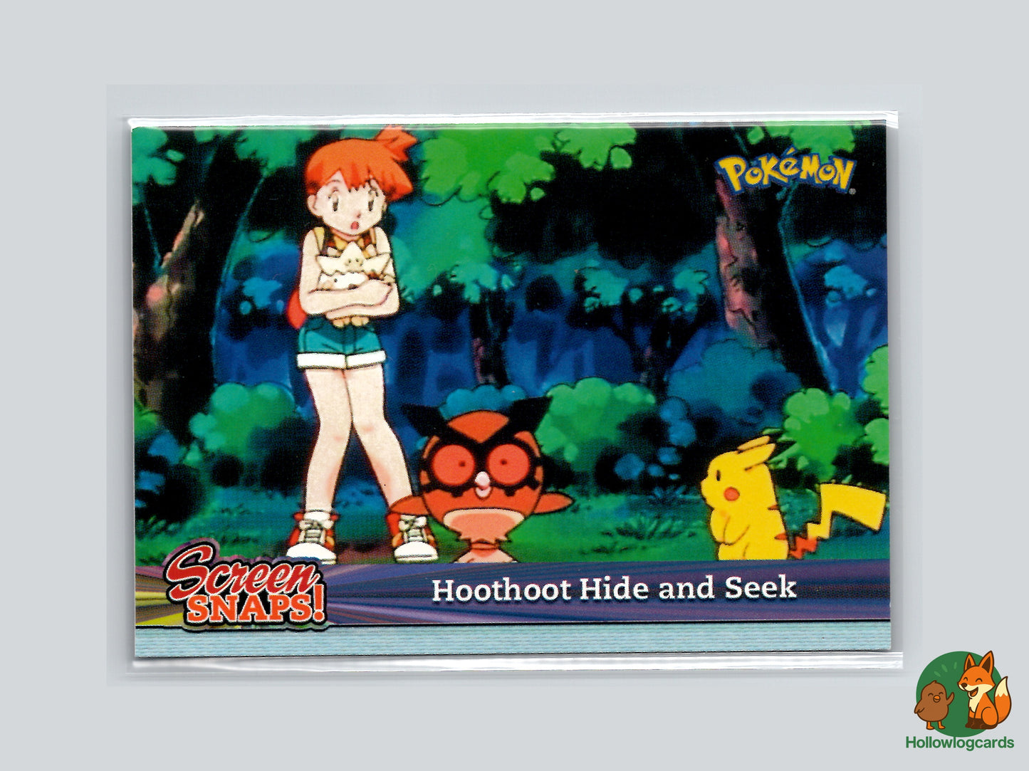 Hoothoot Hide and Seek [Togepi Pikachu Misty] - #SNAP10 - Topps Screen Snaps