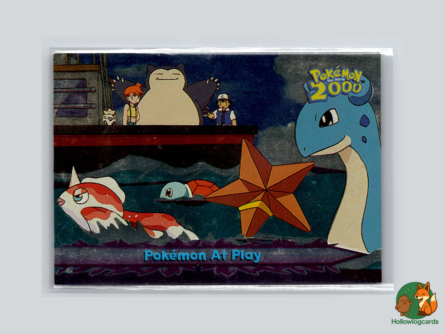 Pokémon At Play [Snorlax Togepi Psyduck]- #18 - Topps Pokémon 2000 Chrome