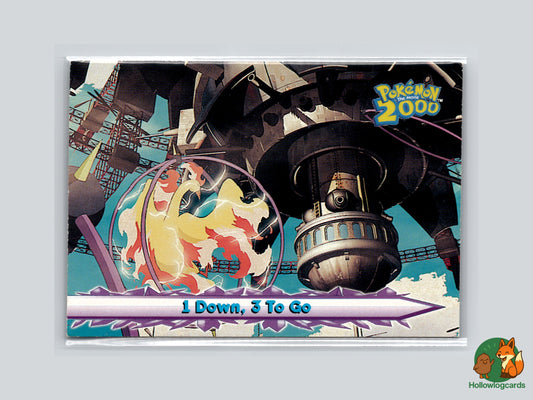 1 Down, 3 To Go [Moltres] - #16 - Topps Pokémon 2000