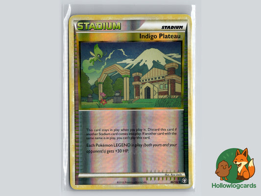 Indigo Plateau [Celebi] (86/102) - Triumphant - Reverse Holo - HeartGold & SoulSilver - MidEra