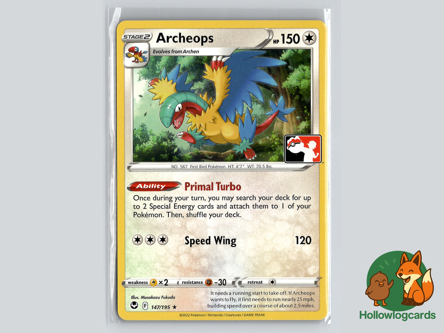 Archeops PLAY PROMO (147/195) - Silver Tempest - Sword and Shield - Modern