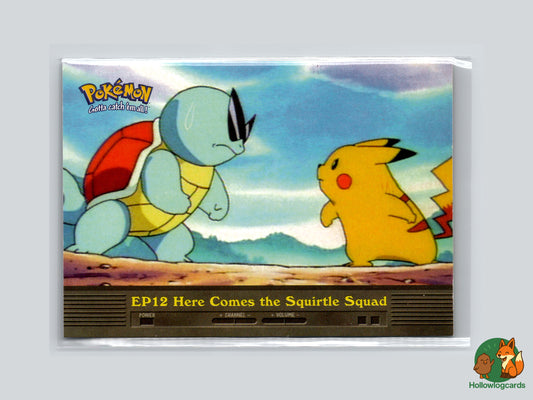 Here Comes the Squirtle Squad - EP12 - Topps