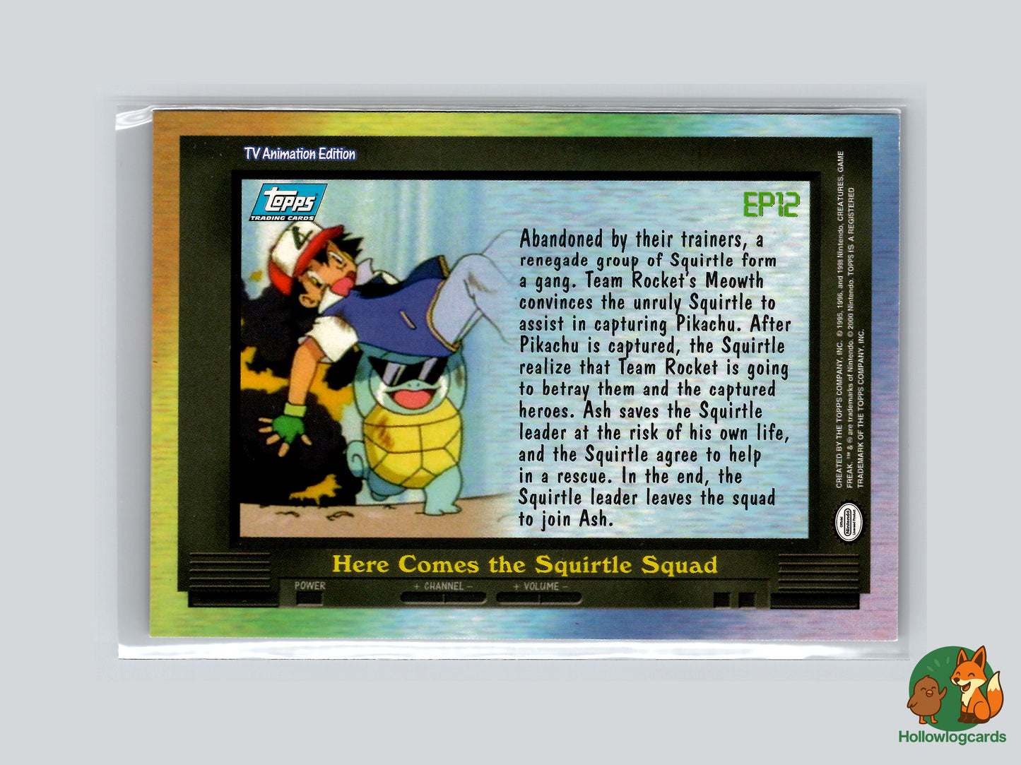 Here Comes the Squirtle Squad - EP12 - Topps