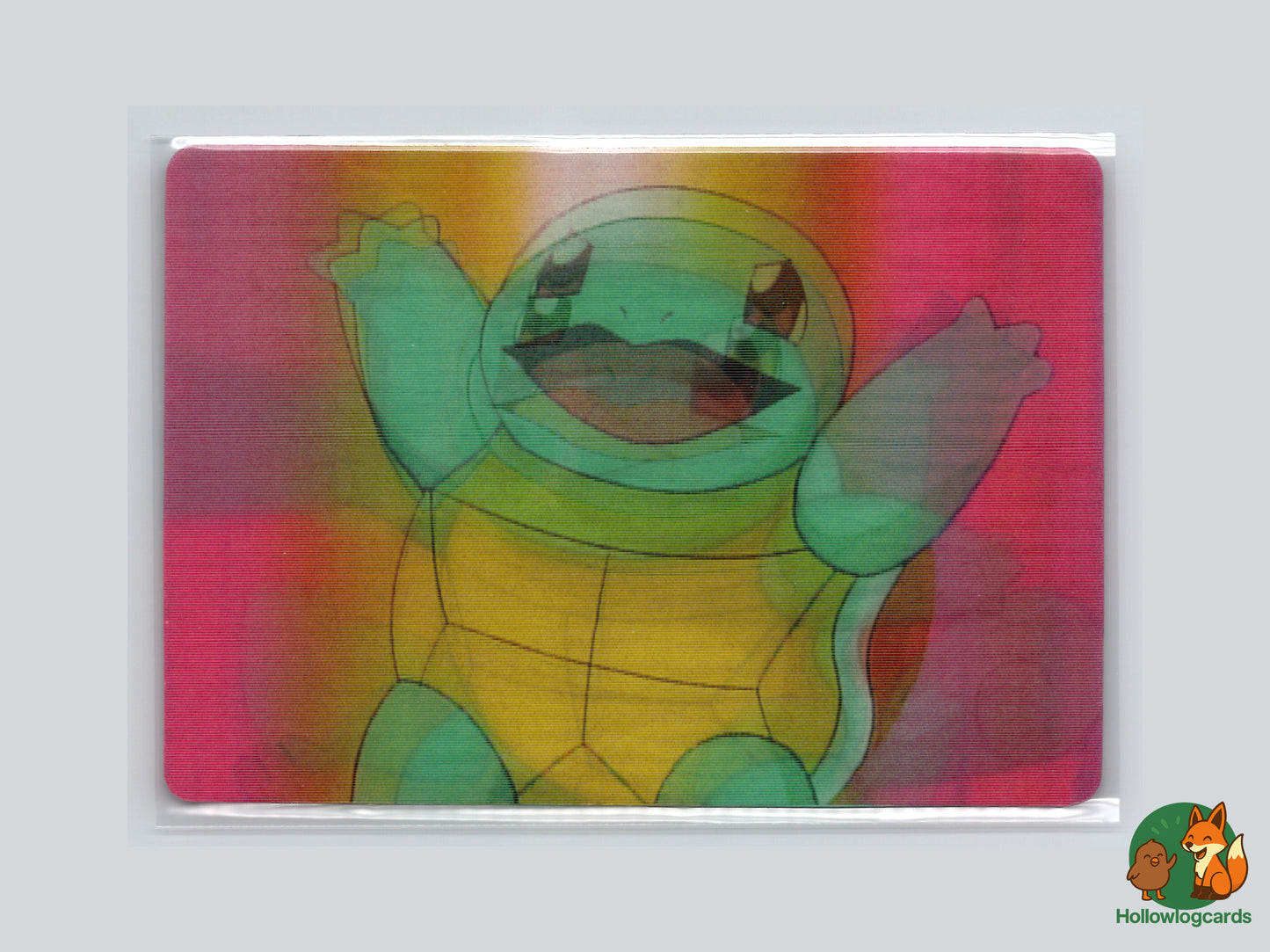 Squirtle - 1998 Viz Promo Lenticular - PIKA-0023D