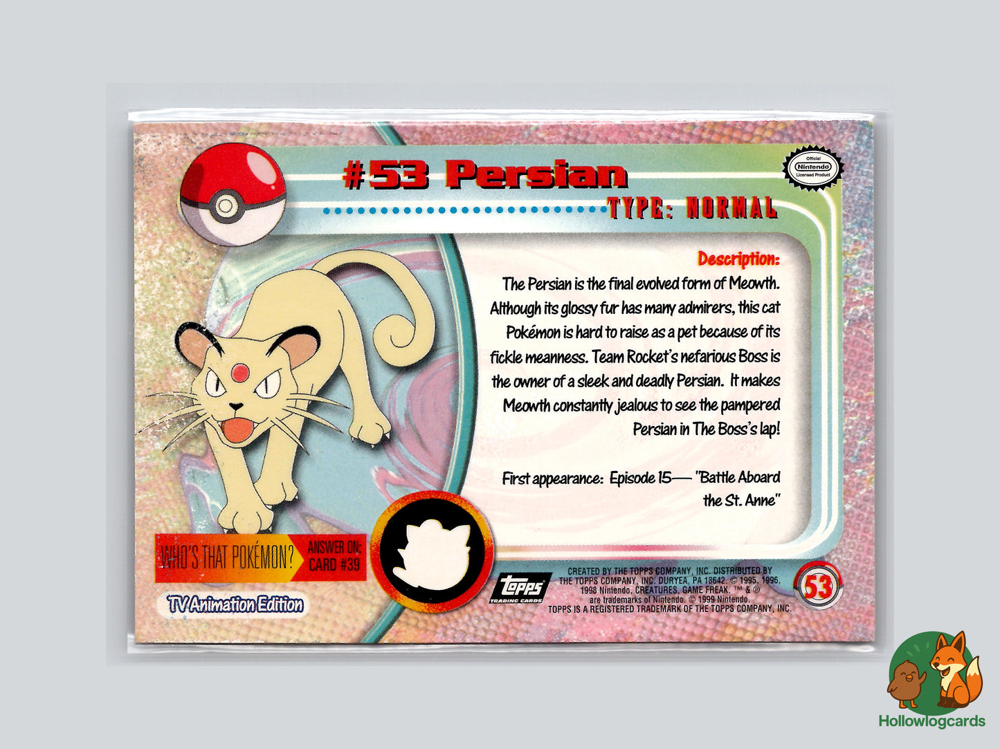 Persian - 53 - Topps