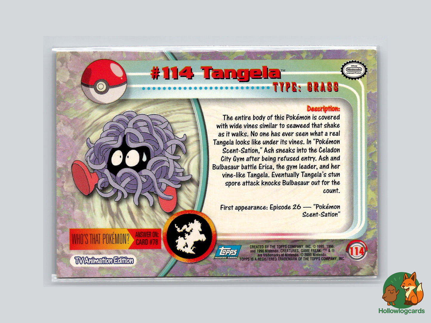 Tangela - 114 - Topps