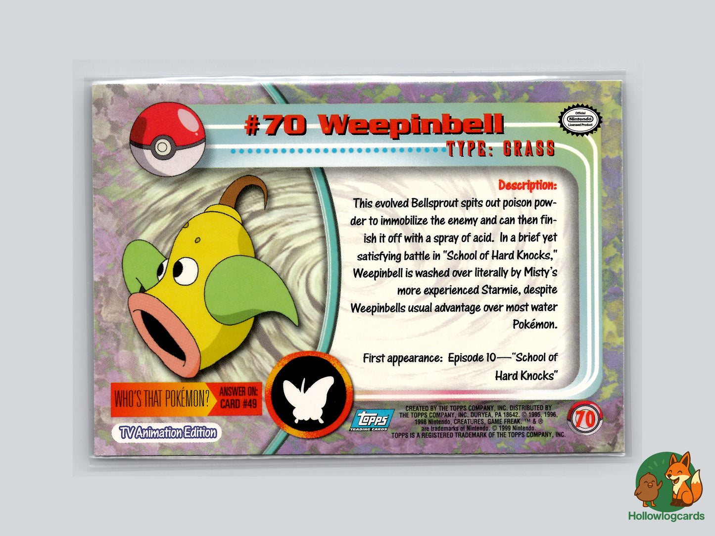 Weepinbell - 70 - Topps
