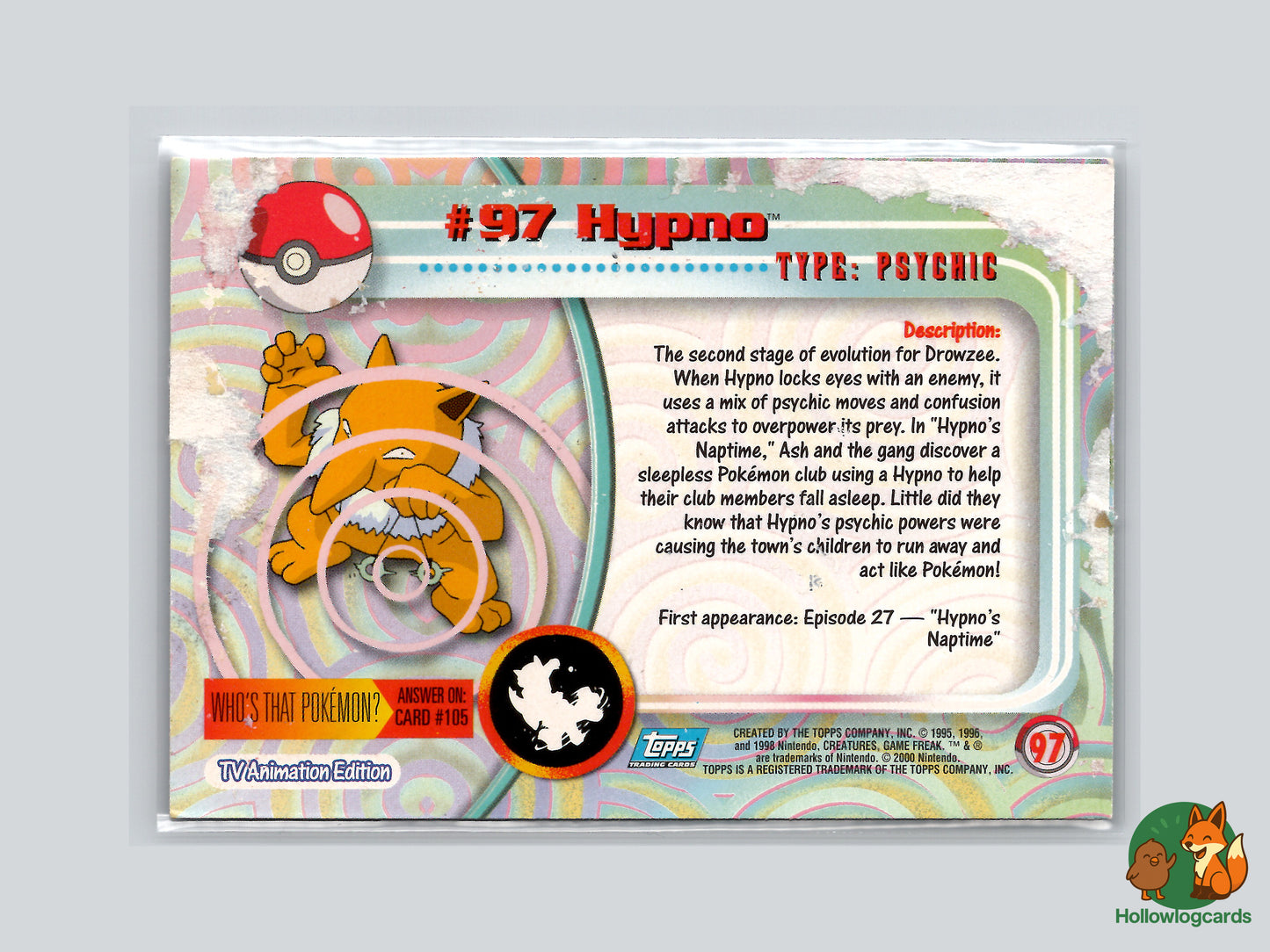 Hypno - 97 - Topps Chrome -HP