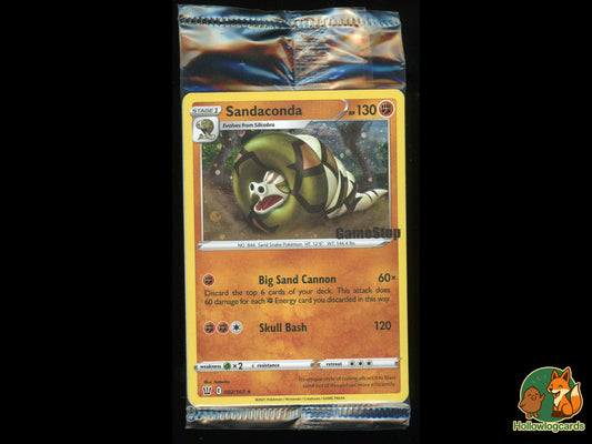 Sandaconda - GameStop Promo - 082/163 - Battle Styles - hatachu (Sealed)