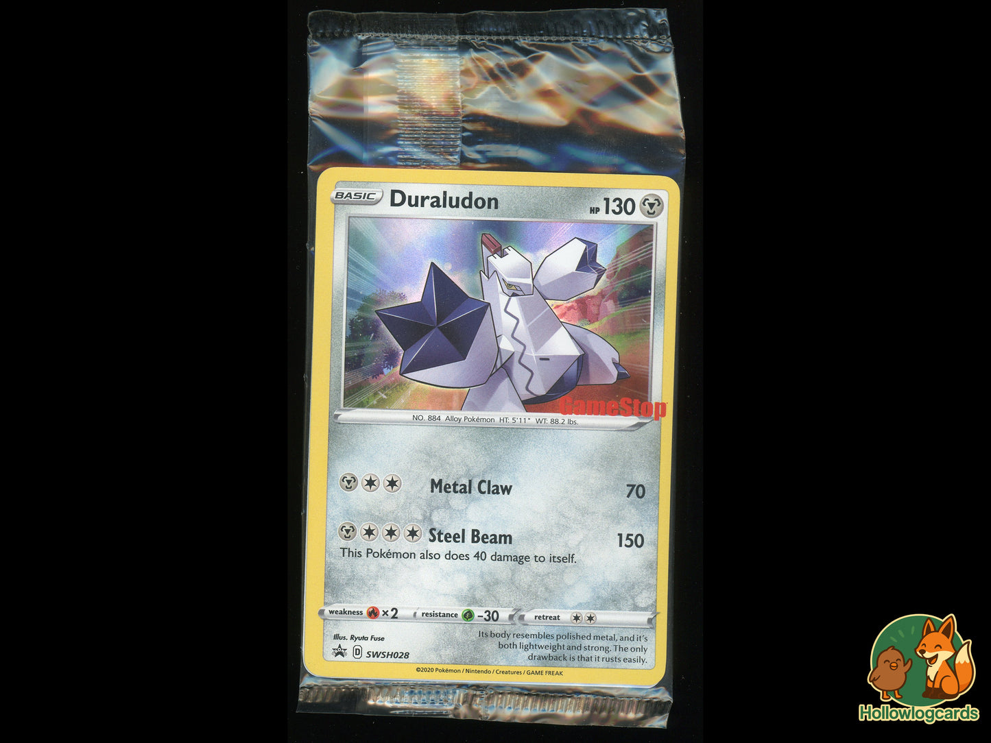 Duraludon - GameStop Promo - SWSH028 - Ryuta Fuse (Sealed)
