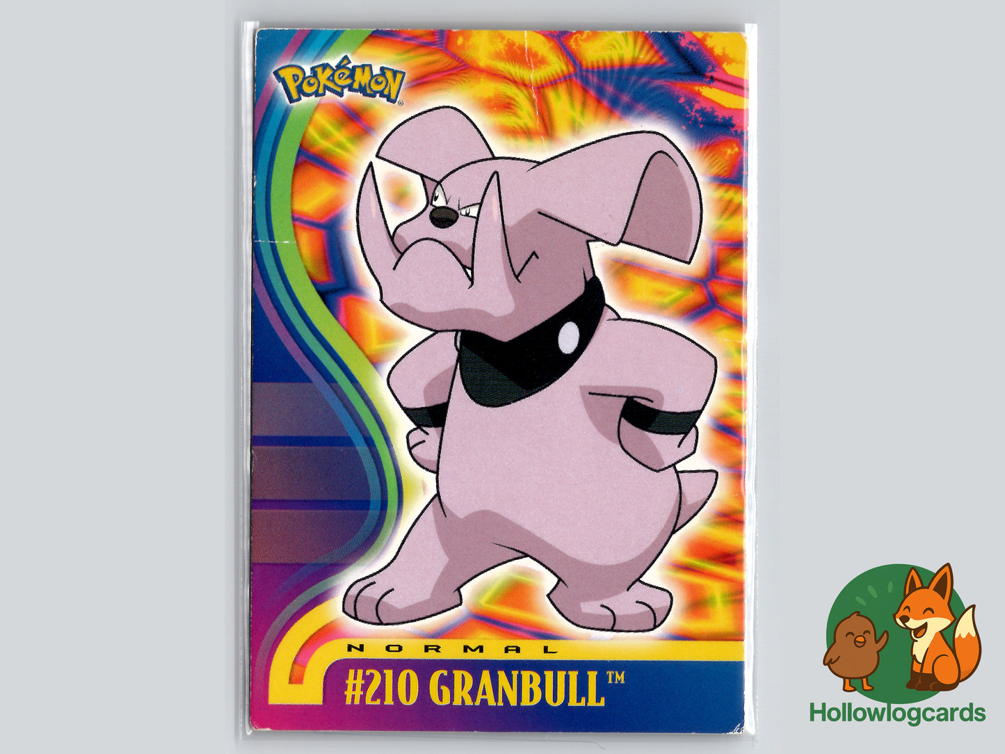 Granbull (#210) - Topps Johto League Champions Trading Cards - HP
