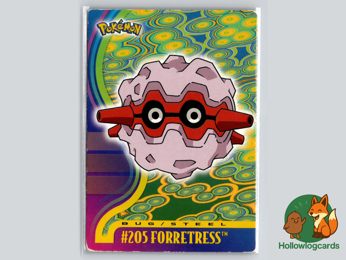 Forretress - #205 - Topps Johto