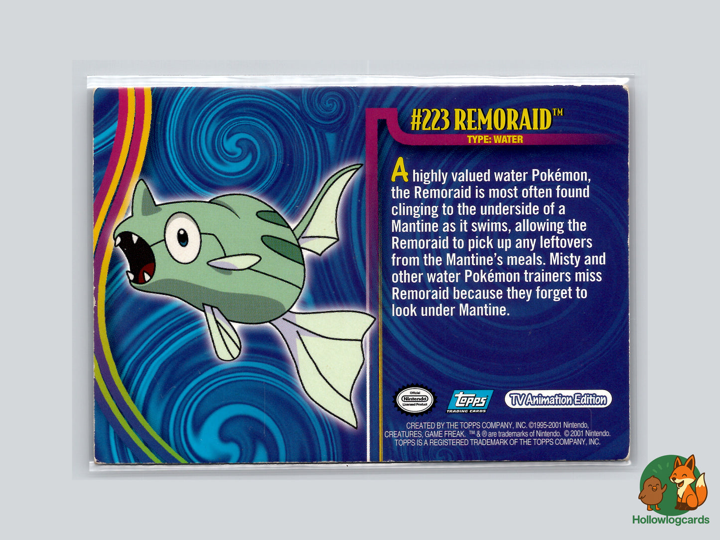 Remoraid - #223 - Topps Johto