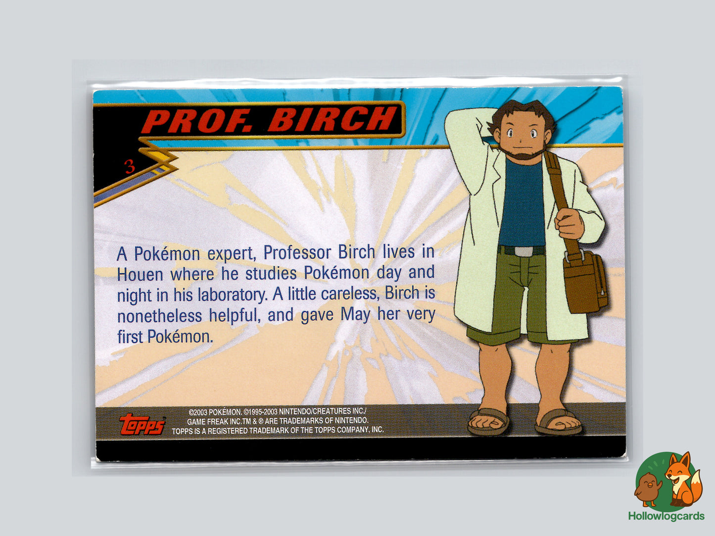 Prof. Birch - Topps Advanced