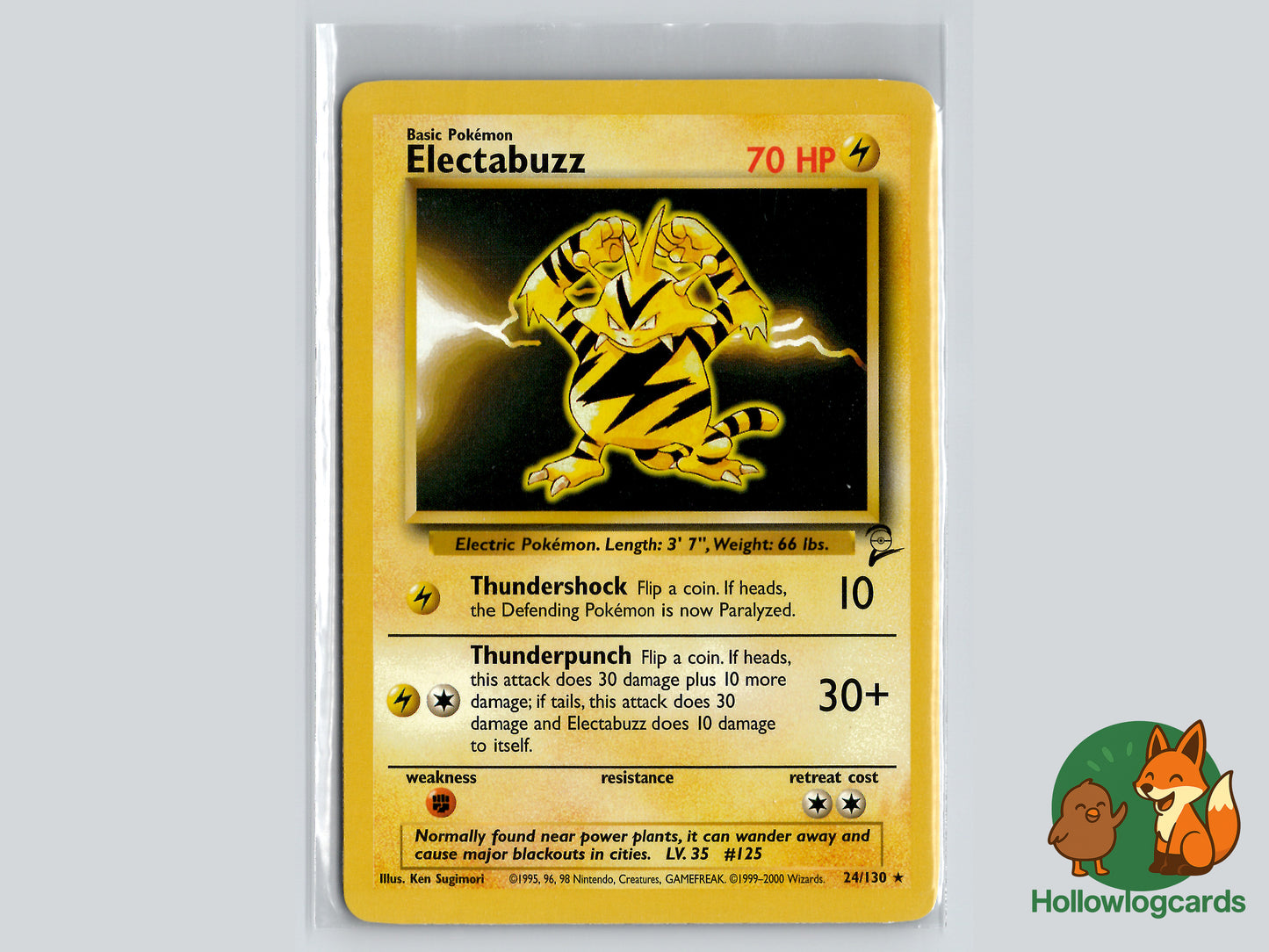 Electabuzz - Base set 2 24/130 RARE