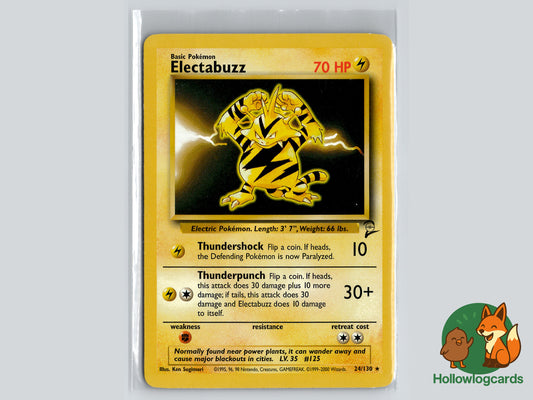 Electabuzz - Base set 2 24/130 RARE