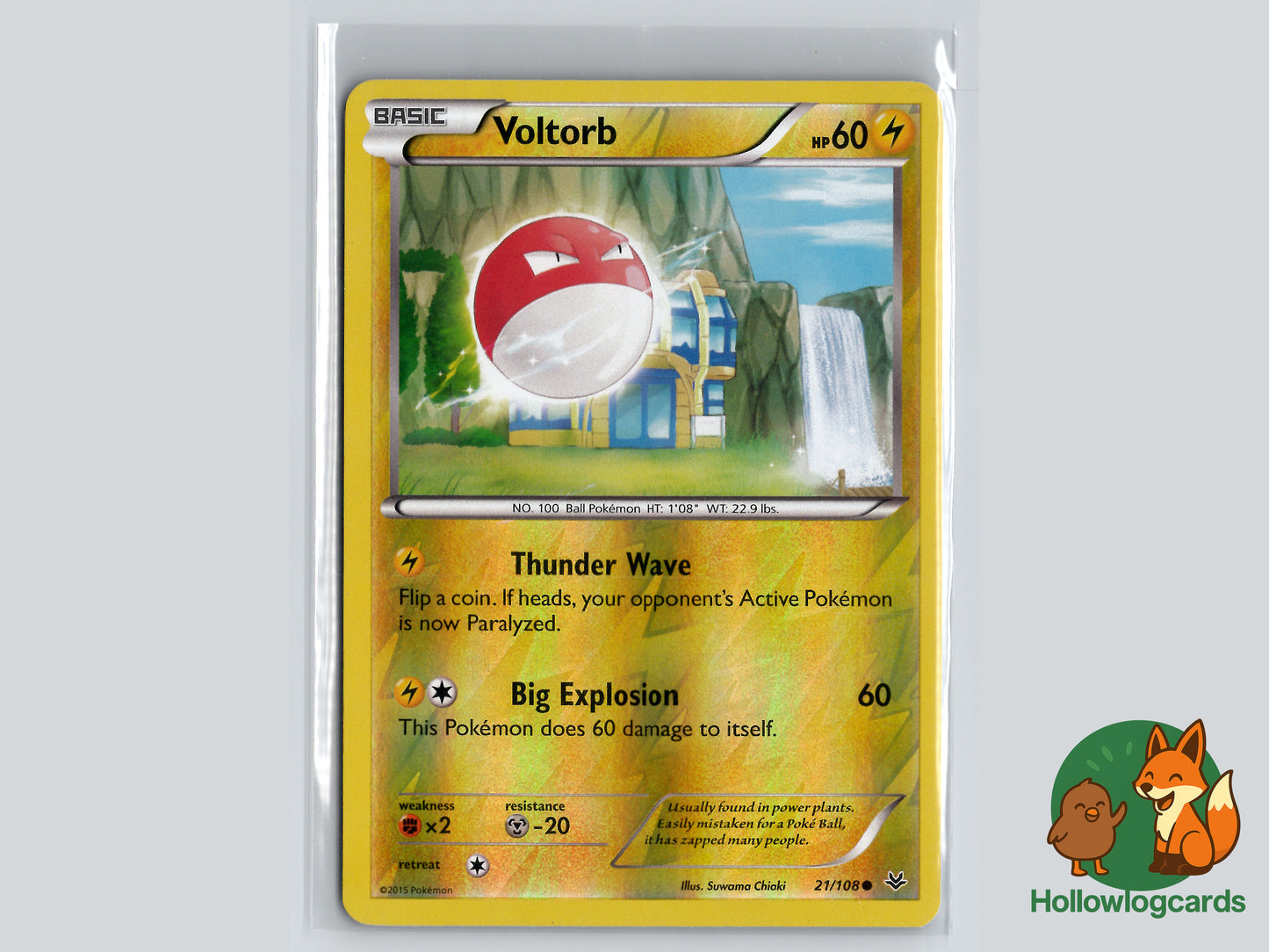 Voltorb - HOLO Roaring Skies [21/108] - MidEra - Set - Suwama