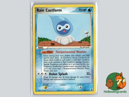 Rain Castform - EX Delta Species [26/113] - 2005 MidEra - Delta Species