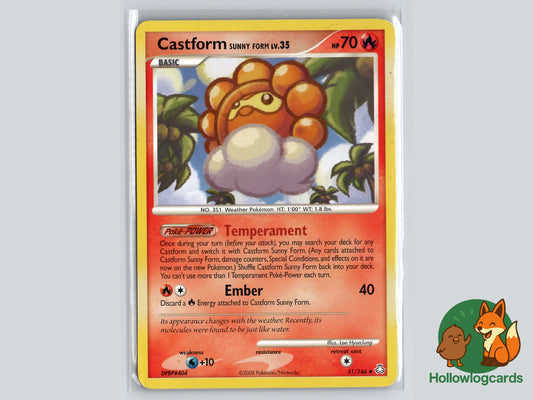 Castform Sunny Form (51/146) - Legends Awakened - Diamond & Pearl - MidEra - HyunJung