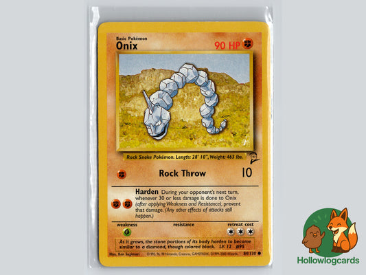 Onix (84/130) - Base Set 2 - WOTC