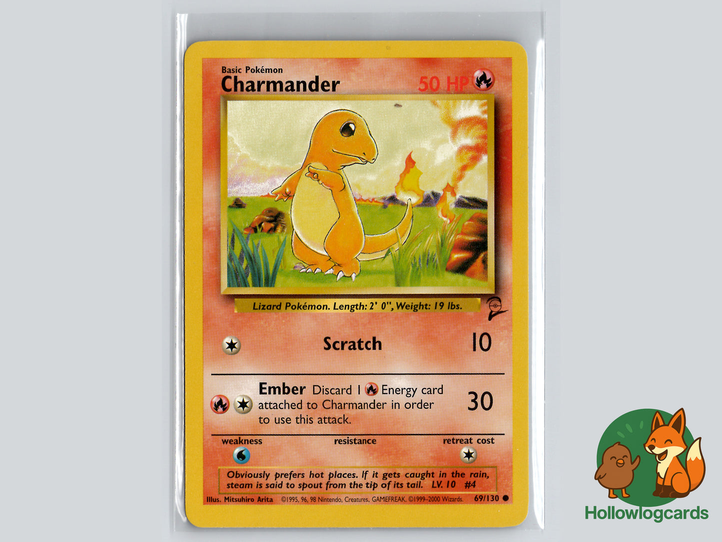 Charmander - Base Set 2 [69/130] - 2000 WOTC - Arita