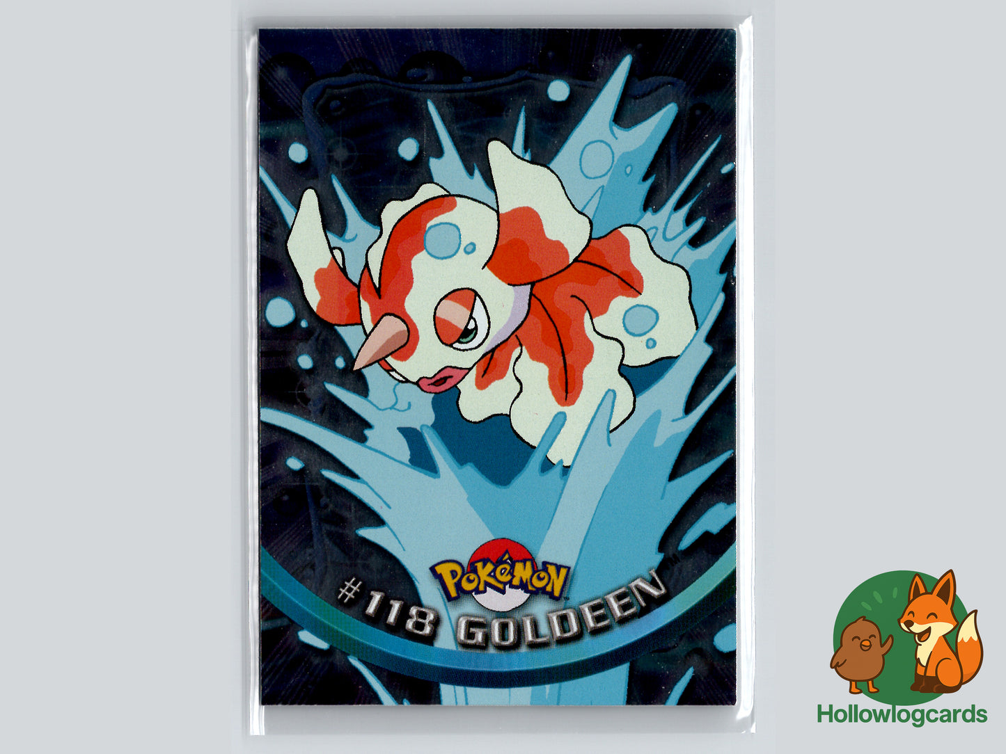 Goldeen [118] - HOLO CHROME  - Topps