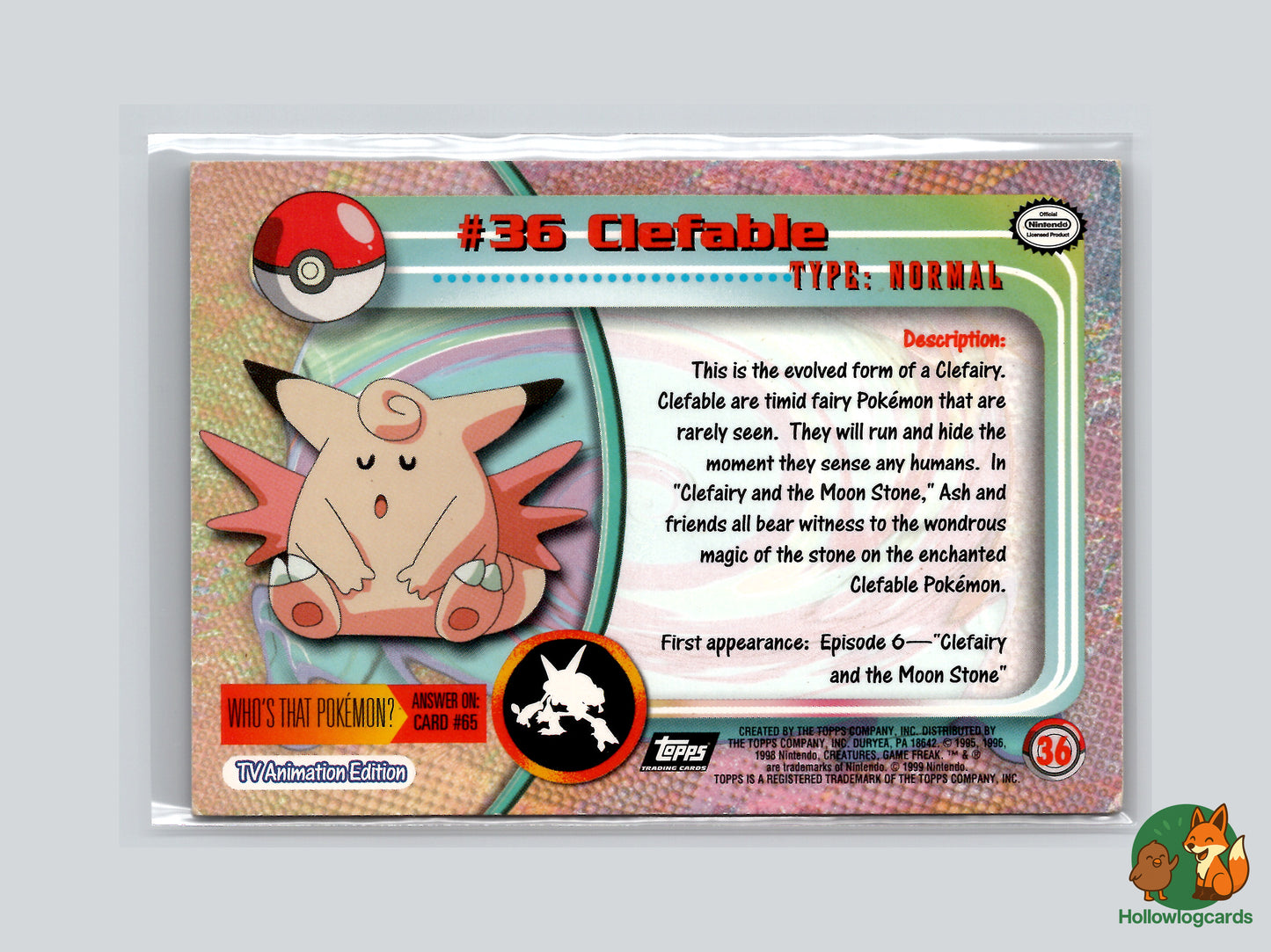 Clefable - 36 - Topps