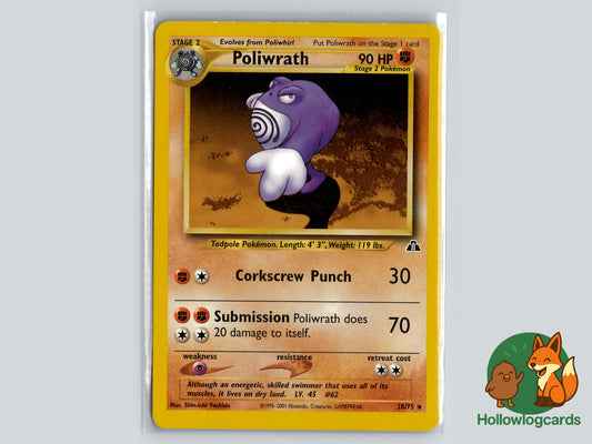 Poliwrath (28/75) - Neo Discovery - Neo - WOTC