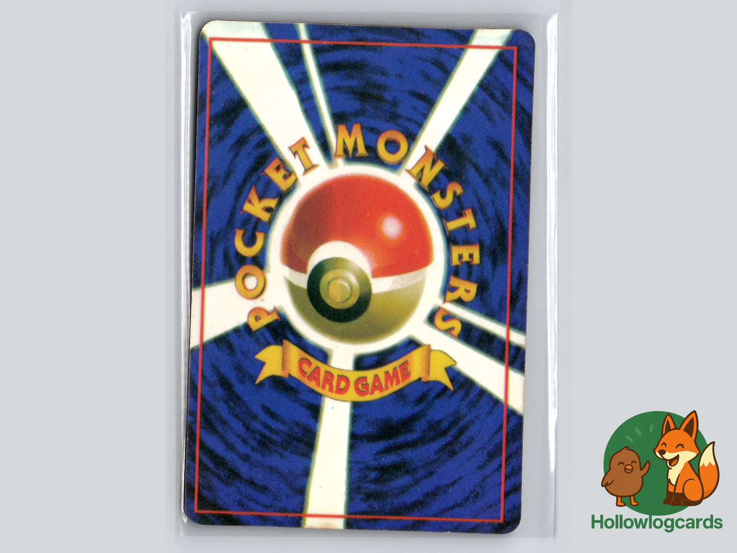 Vulpix Vintage BOOTLEG Vending Holo Sticker – collectable NON-TCG