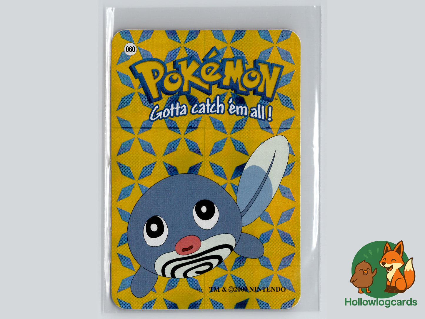 Poliwag #061 - Jap Vending - Holo Prism Sticker