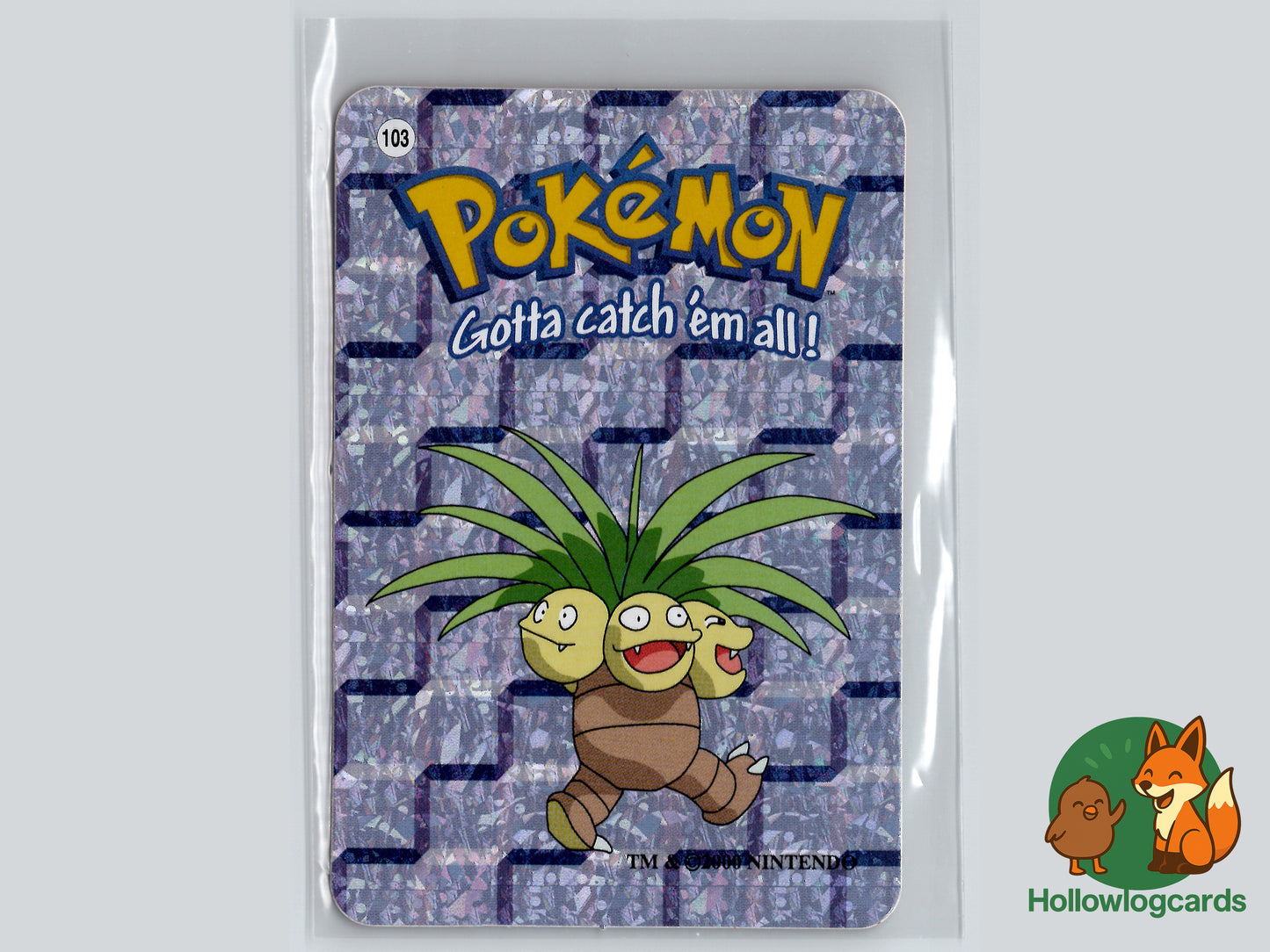 Exeggutor #103 - Jap Vending - Holo Prism Sticker