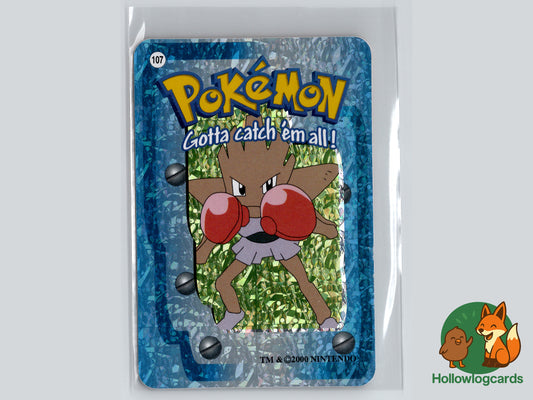 Hitmonchan #107 - Jap Vending - Holo Prism Sticker