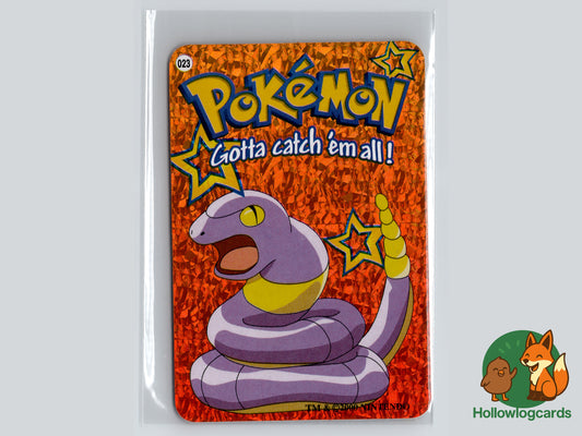 Ekans #023 - Jap Vending - Holo Prism Sticker