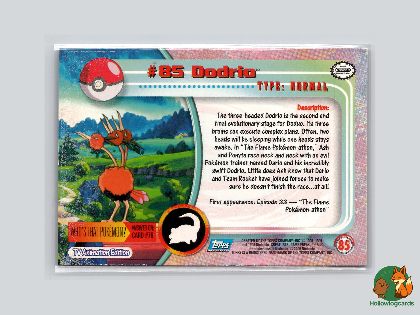 Dodrio #085 - Topps