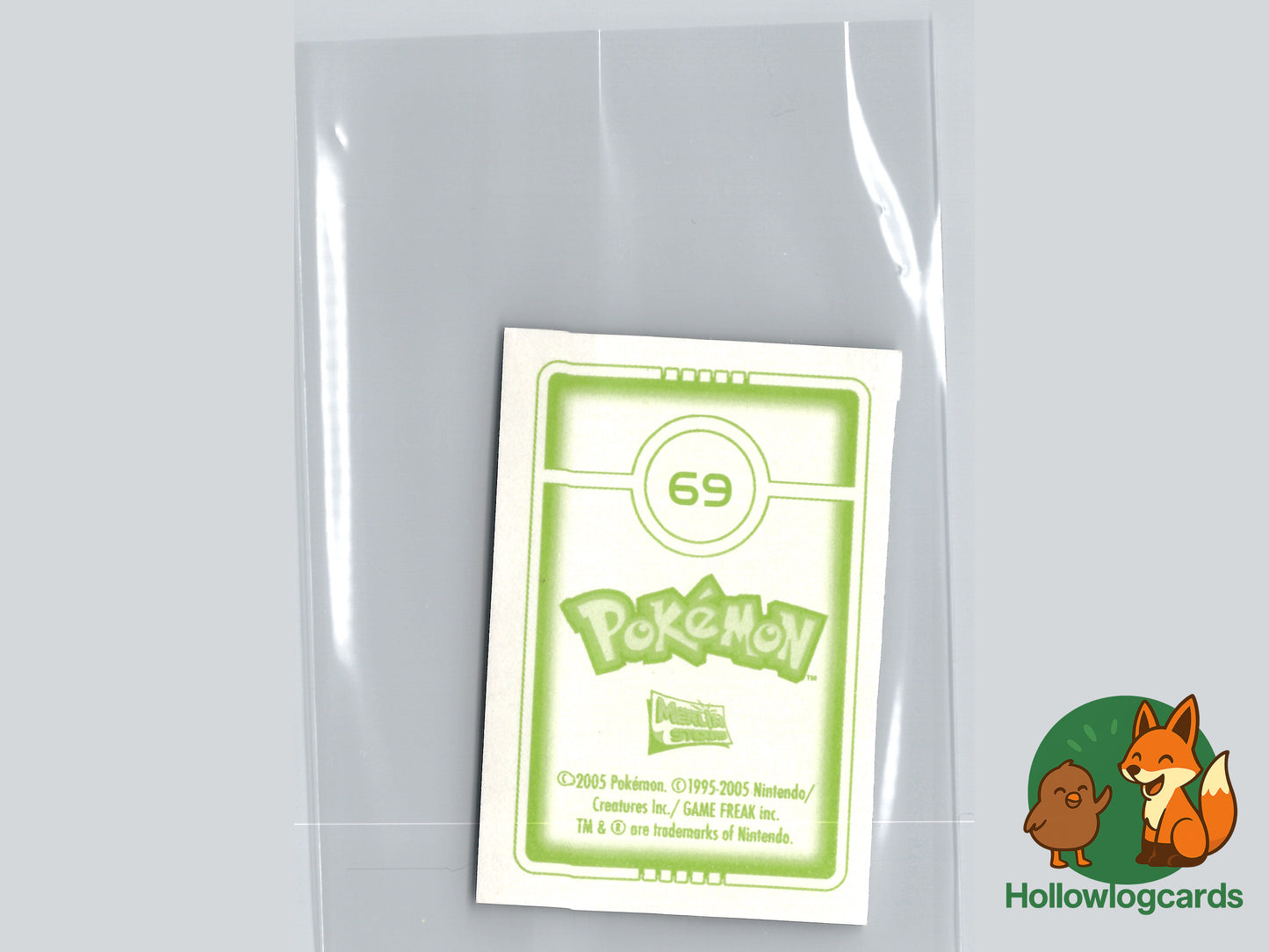 Bellsprout #069 – Merlin Holo Sticker