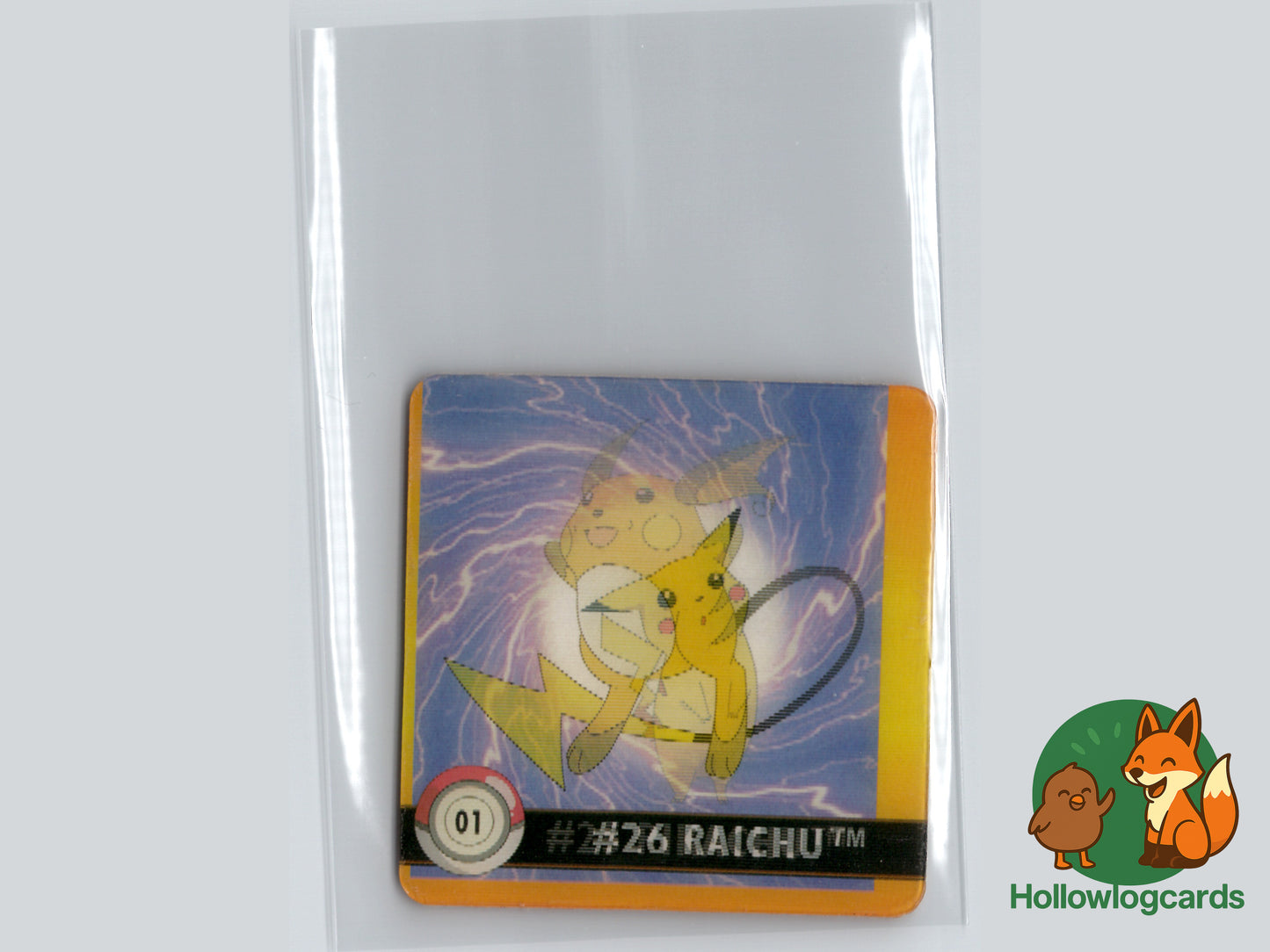 Pikachu / Raichu #026 – Artbox Lenticular - Premier Edition