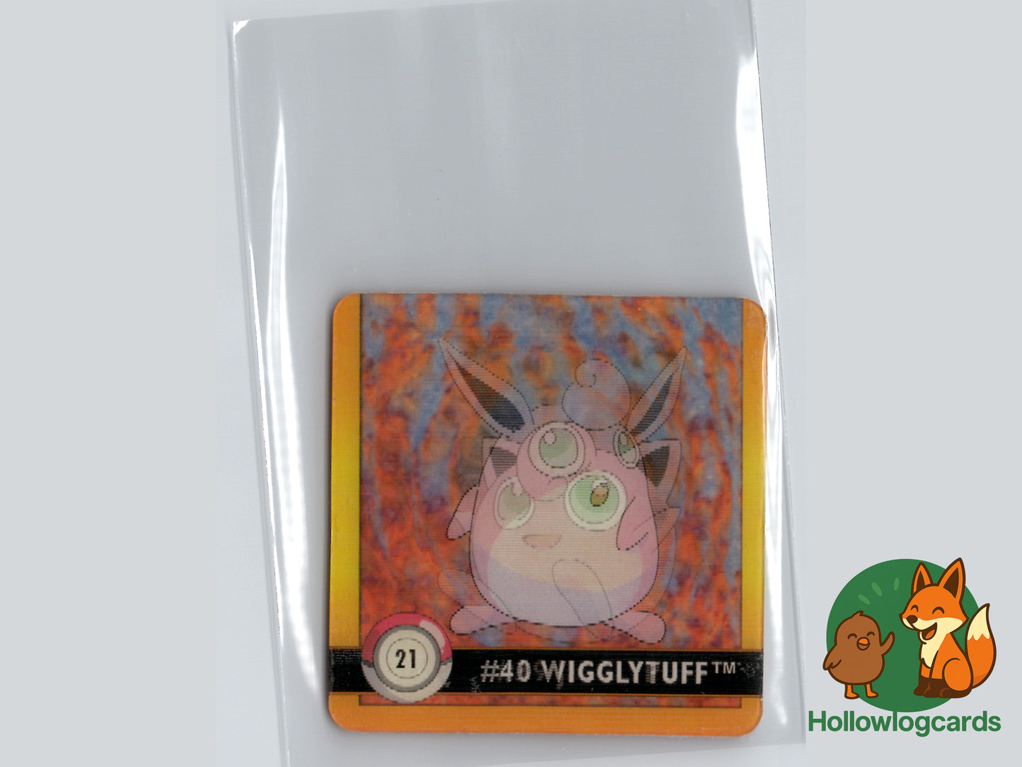 Jigglypuff / Wigglytuff #040 – Artbox Lenticular - Premier Edition