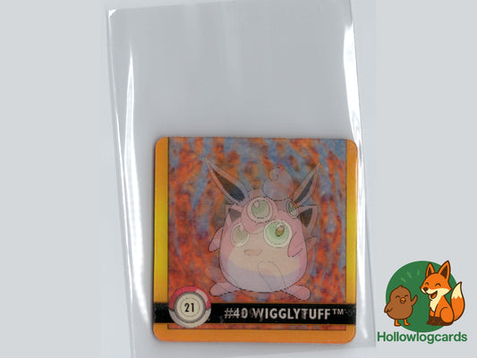 Jigglypuff / Wigglytuff #040 – Artbox Lenticular - Premier Edition