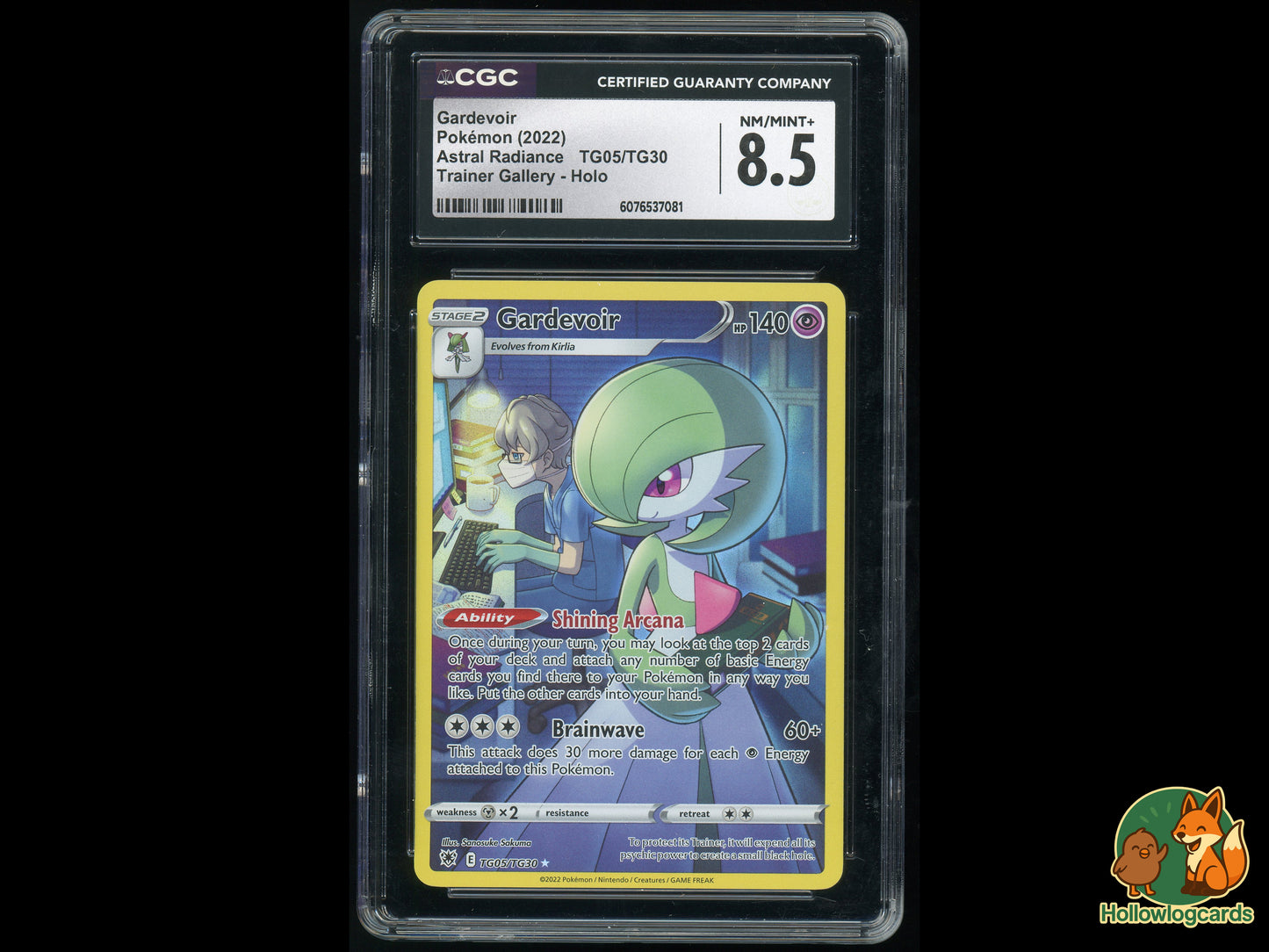 Graded Gardevoir (TG05/TG30) Astral Radiance - CGC 8.5